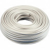 [GM10330.0902001.R100] Cable manguera redondo exterior 2x1 blanco (rollo 100m) 300/500V