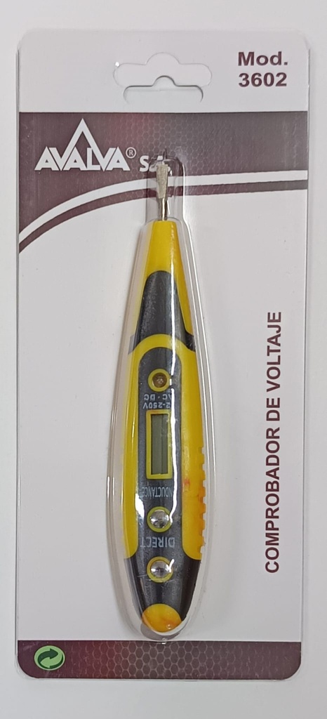 [3602] Comprobador de voltaje tipo lápiz (12v - 220 v)