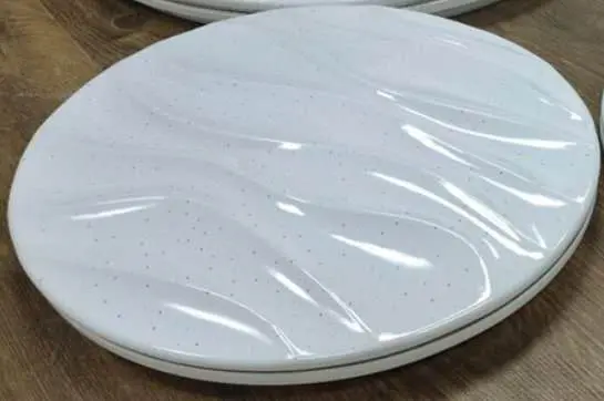 [GM00114/2] **OFERTA 3X2** Plafón led mando a distancia **MODELO ONDAS**  3000K/4200K/6400K (la caja no corresponde con el plafón)