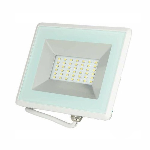 [GM00232] Foco de led blanco 20 watios plano 110/220V 6400K