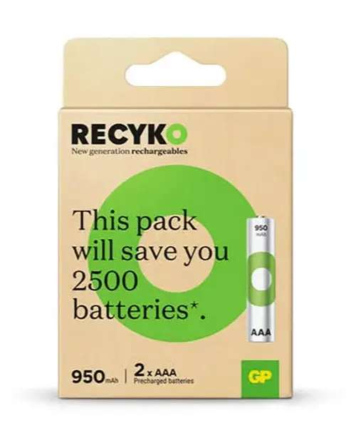 [100AAAHC-CB2 GP] Pila recargable 100AAAHC-CB2 GP - 2 uds